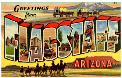 FlagstaffAZ-66Postcard